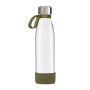 Fles RETUMBLER-myTOULON GLASS - oijfgroen, zilver, transparant Fles RETUMBLER-myTOULON GLASS - oijfgroen, zilver, transparant