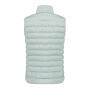 Iqoniq Meru dames gerecycled polyester bodywarmer, iceberg green (L)