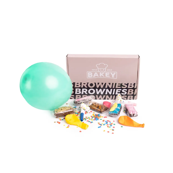 Brownie verjaardagspakket groot Brownie verjaardagspakket groot