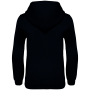 Ecologische kindersweater met capuchon Black 12/14 jaar