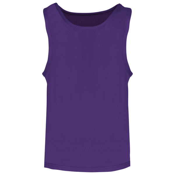 Licht trainingshesje van mesh kids Sporty Purple 6/10 jaar Licht trainingshesje van mesh kids Sporty Purple 6/10 jaar