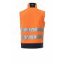 Traffic fluorescent orange/navy blue S
