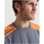 Expedition 160 g/m2 heren T-shirt met korte mouwen - Zwart/Rood - 3XL