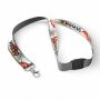 Polyester keycord met gesublimeerde satijnen overlay