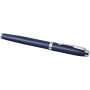 Parker IM rollerbalpen (zwarte inkt) - Blauw/Zilver