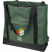 rPET polyester (600D) draagtas Lumi zwart