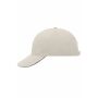 6 Panel Sandwich Cap light grey/black one size