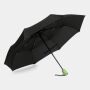 Stormvaste, automatisch te openen- en sluiten pocketparaplu STREETLIFE lichtgroen, zwart