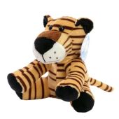 Zoo animal tiger David - light brown