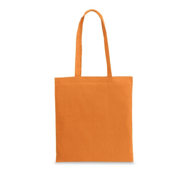 Katoenen boodschappentas Caracas | 140 g/m² | 37×41 cm | Lange hengsels | Oranje Katoenen boodschappentas Caracas | 140 g/m² | 37×41 cm | Lange hengsels | Oranje