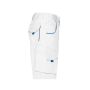 Workwear Bermudas - COLOR - white/royal 44