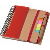 Recycled papieren notitieboek Angela zwart