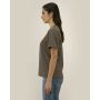 Reeser - Heavy gerecycled katoen blend T-overhemd met een modern look - Mosstone (3XL)