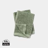 VINGA Birch handdoek 30x30, groen