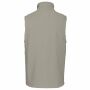 Bodywarmer van microfleece heren beige 5XL