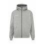 Community 2.0 Logo FZ Hoodie M Grey Melange XXL