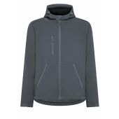 BS Storm Softshell Jacket, 270gr/m2, 94% Polyester/ 6% Elasthaan - Donkergrijs