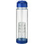 Tuttifrutti  740 ml Tritan™ infuser drinkfles - Transparant/Blauw