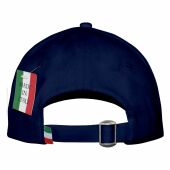 Heavy brushed cap - Italian made - Navy