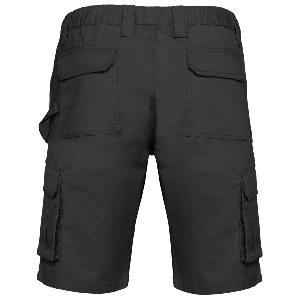 Ecologische heren bermuda met meerdere zakken Dark Grey 5XL Ecologische heren bermuda met meerdere zakken Dark Grey 5XL