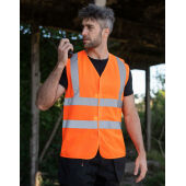 4-Band Safety Vest Minden - Orange - S