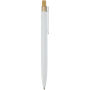Nooshin recycled aluminium ballpoint pen (black ink) - White