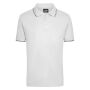 Men's Polo white/navy S