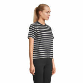 LEGEND WOMEN - LEGEND DAMES-T-SHIRT - L - Navy|Off White