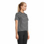LEGEND WOMEN - LEGEND DAMES-T-SHIRT - L - Navy|Off White