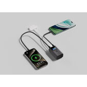 Urban Vitamin Campbell 55W 10.000 mAh zakformaat powerbank, grijs