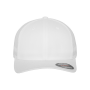 Flexfit mesh truckerpet WHITE S/M
