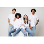 Iqoniq Jasper gerecycled katoen hoodie, recycled white (XXS)