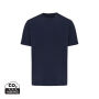 IQONIQ Nikko heavyweight gerecycled katoen t-shirt, donkerblauw (XXS)