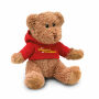 JOHNNY - Teddybeer met sweatshirt - Rood