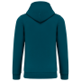 Ecologisch uniseks sweatvest met capuchon Peacock Green 4XL