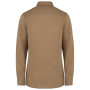 Linnen damesblouse Cream Coffee S