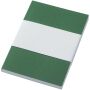 Novella Austen A6 notitieboek met zachte cover, 100 vellen - Groen