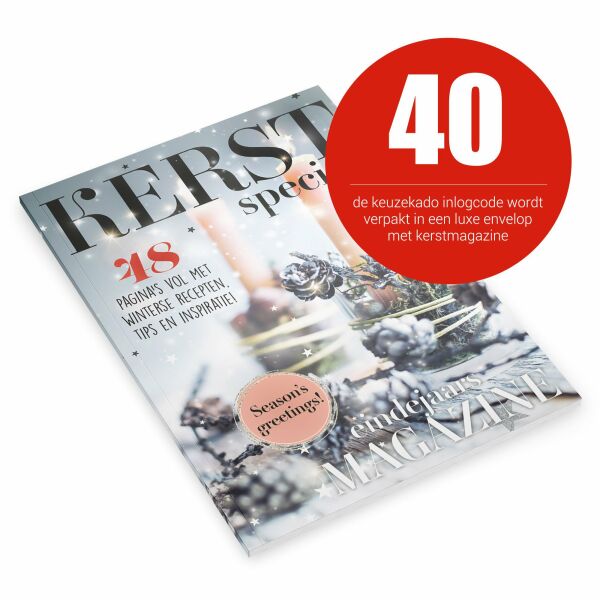 Keuzekado 40 incl. BTW Keuzekado 40 incl. BTW