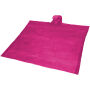 Ziva wegwerp regenponcho met opbergtasje - Roze Ziva wegwerp regenponcho met opbergtasje - Roze