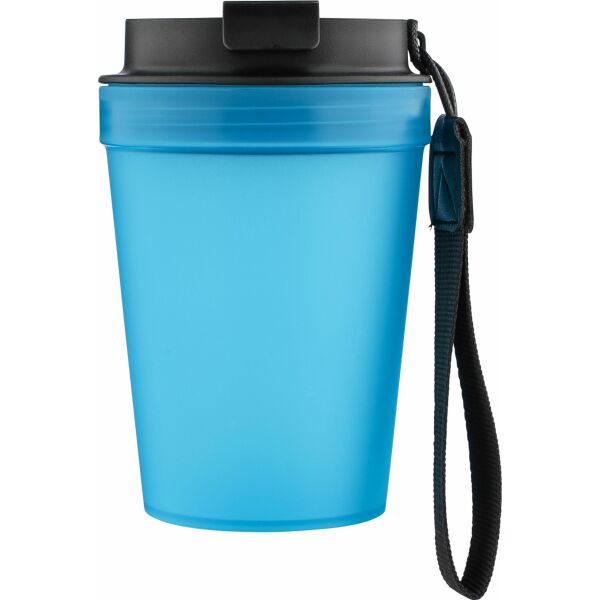 PP Reisbeker Lush 350 ml lichtblauw PP Reisbeker Lush 350 ml lichtblauw