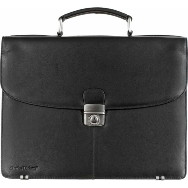 Lederen Charles Dickens® laptoptas Shia