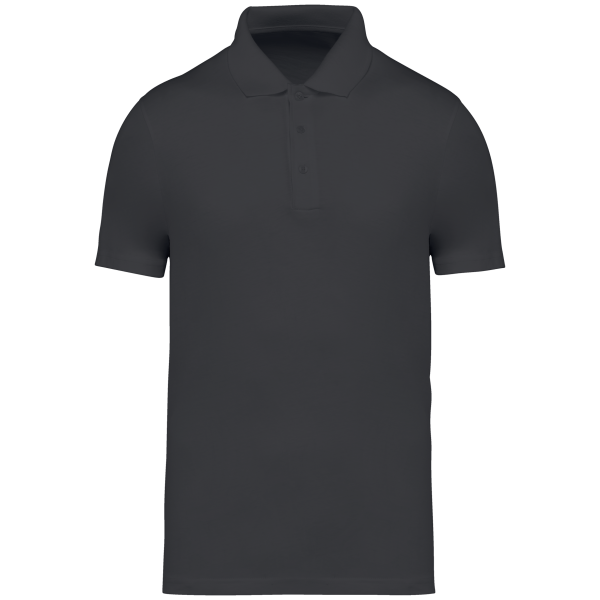 Ecologische herenpolo Iron Grey S Ecologische herenpolo Iron Grey S