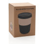 PLA cup coffee to go 380ml, zwart