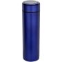 Taylor 450 ml double wall stainless steel flask with tea strainer - Blue