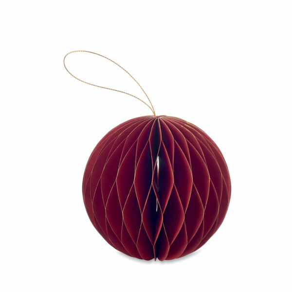 HARMOBAUBLE - Opvouwbare kerstbalhanger - Rood HARMOBAUBLE - Opvouwbare kerstbalhanger - Rood