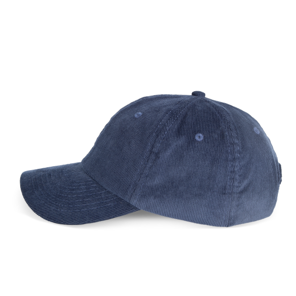 Fluwelen pet met laag profiel Pageant Navy One Size Fluwelen pet met laag profiel Pageant Navy One Size