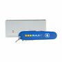 Victorinox Spartan zakmes in geschenkdoos - transparant blauw