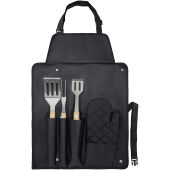 Gril 5-delige barbecueset - Zwart