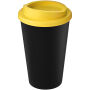 Americano® Eco 350 ml gerecyclede drinkbeker - Zwart/Geel
