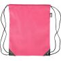 rPET polyester (210D) drawstring backpack Calix pink